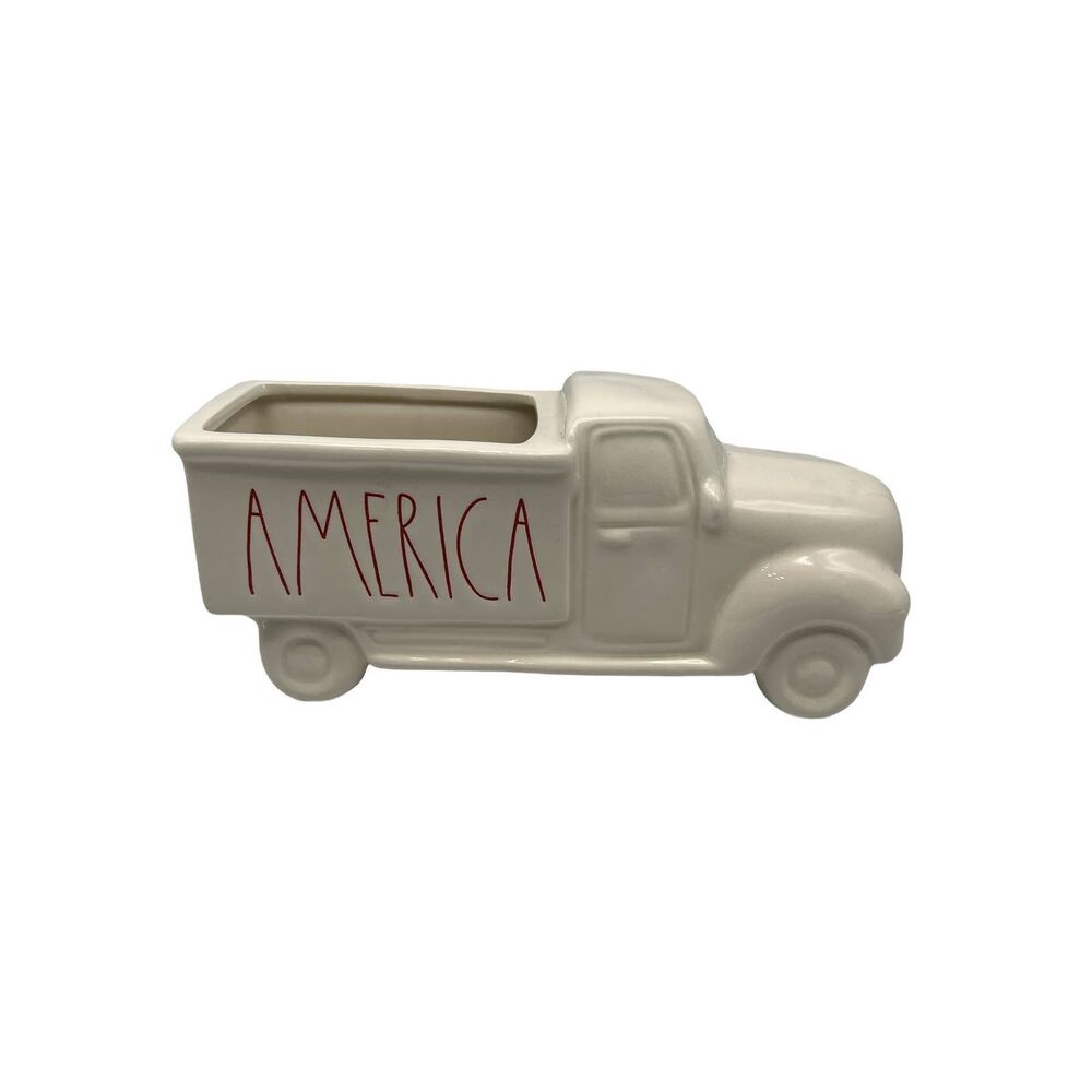 Rae Dunn America Truck Planter